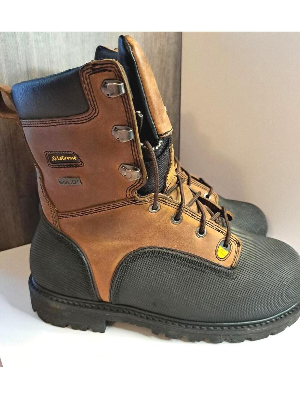 LaCrosse Highwall 8" Metatarsal Waterproof Work Boots - Men's 9.5